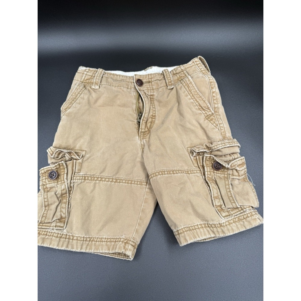 Abercrombie Fitch Shorts Boys Size 10 Beige Cargo